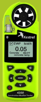 Instrumentos portatiles: KESTREL 4300